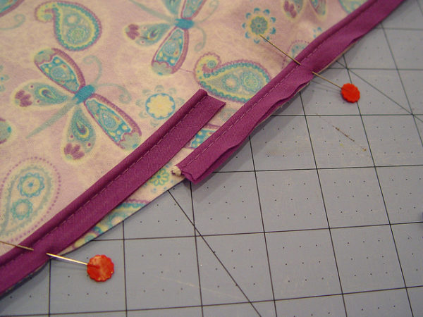 How to sew in piping – Punkin Patterns